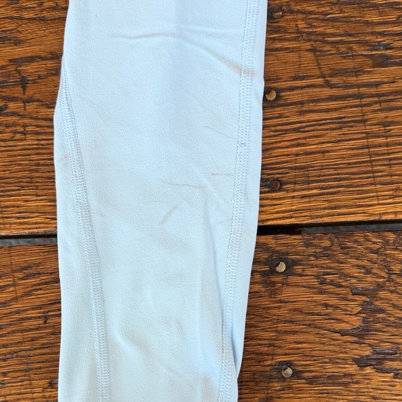 Athleta Kids Leggings in Pink, Light Blue & Olive - Picture 6 of 6